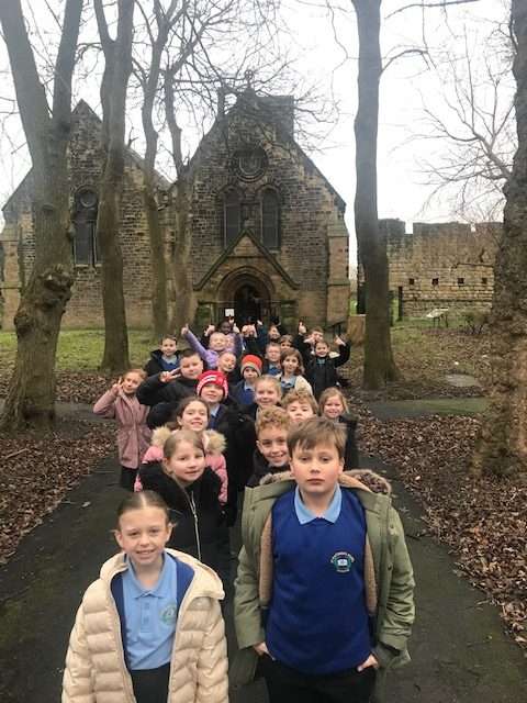 Year 4 join the Jarrow Cluster to celebrate the feast of St Benet ...