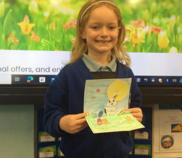 Easter Cards with moving mechanisms | St Matthew's RC Primary School